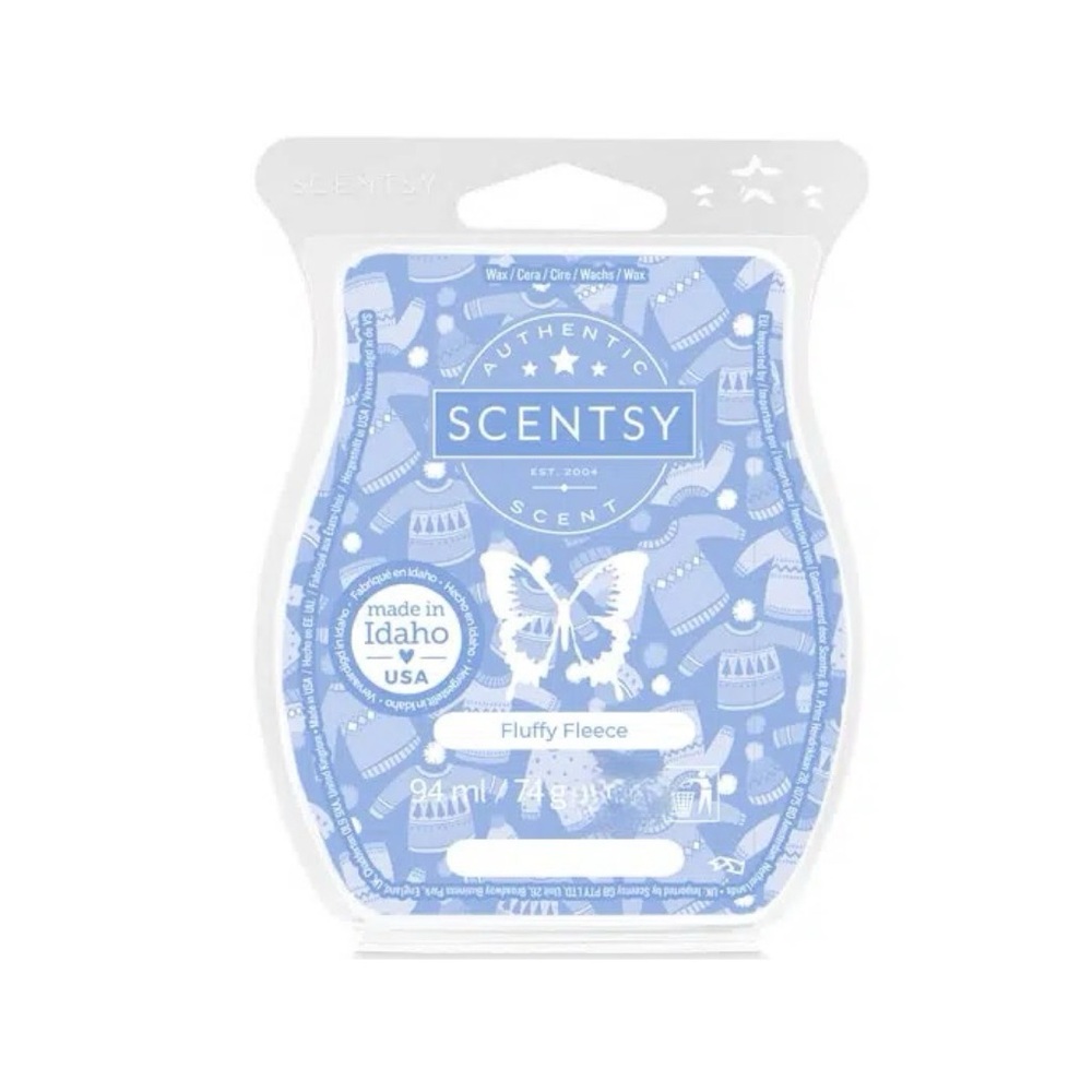 NWT Scentsy Wax Bar Fluffy Fleece